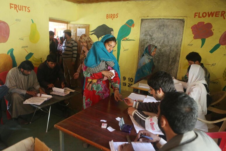 Elezioni in India © ANSA/EPA