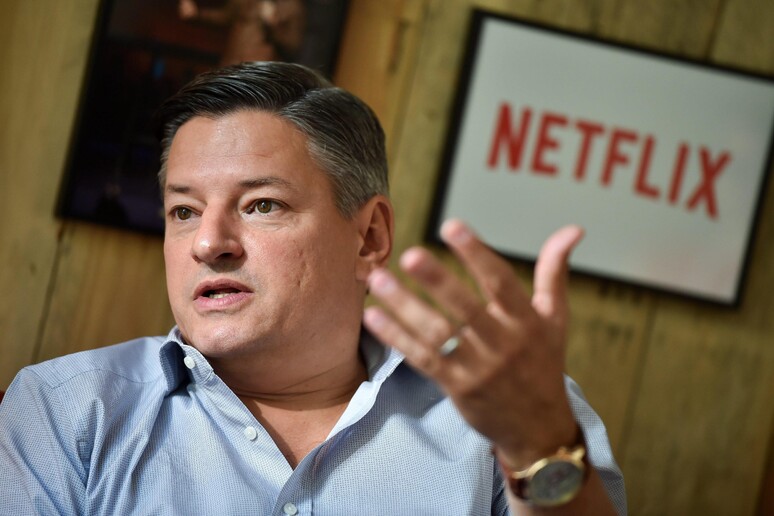 Ted Sarandos, chief executive officer di Netflix © ANSA/EPA