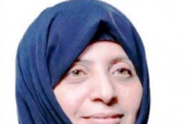 L 'attivista irachena Samira Saleh al-Naimi - RIPRODUZIONE RISERVATA