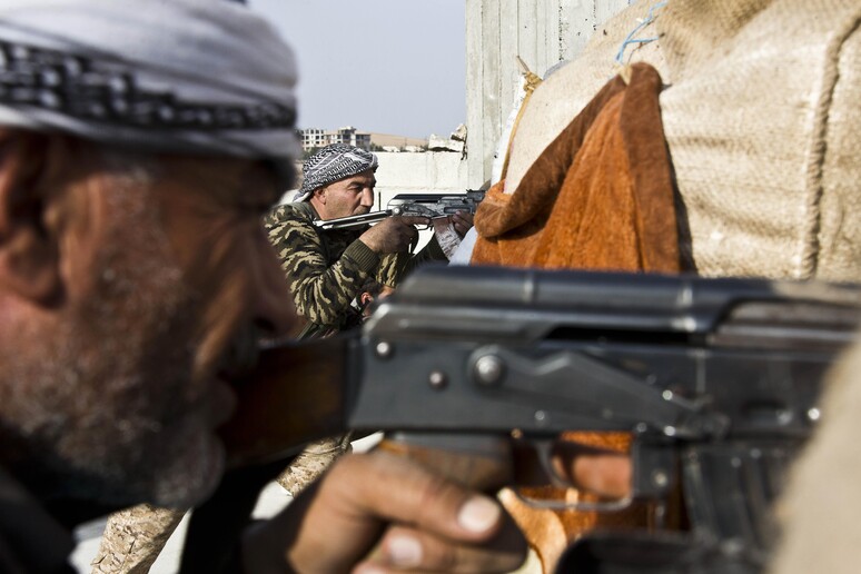 ISIS IN ROTTA A KOBANE, I CURDI RICONQUISTANO LA CITTA ' © ANSA/AP