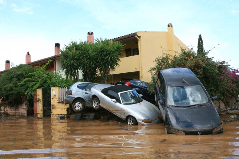 Alluvione a Capoterra - RIPRODUZIONE RISERVATA