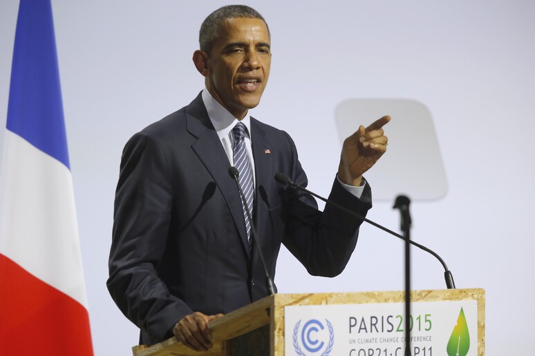 Clima: Obama, possiamo cambiare il futuro qui e adesso © ANSA/AP