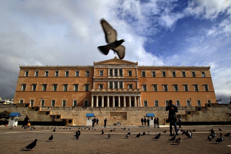Il parlamento greco © ANSA/EPA