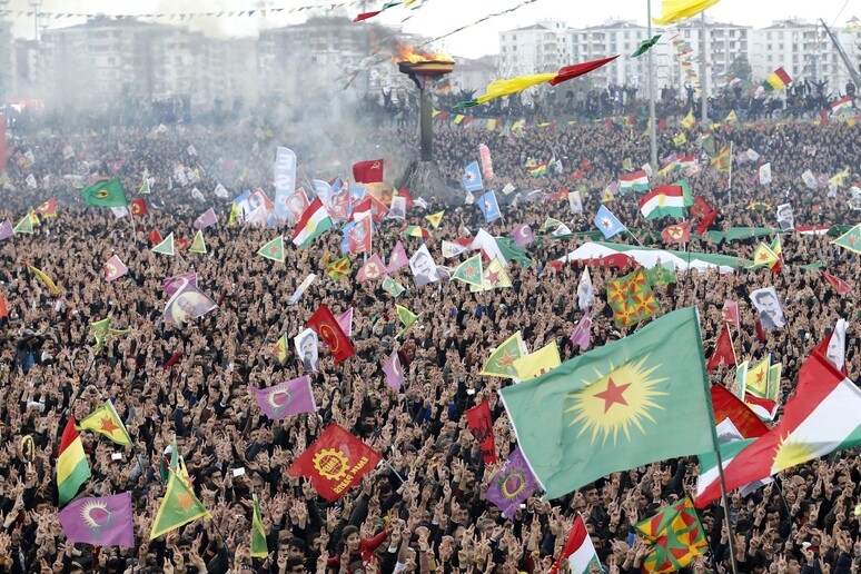 A rally of PKK supporters -     ALL RIGHTS RESERVED