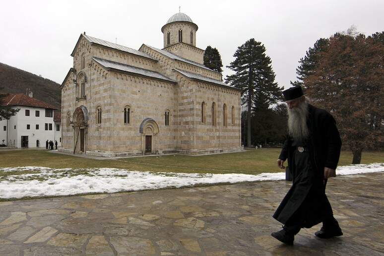 Il monastero serbo-ortodosso di Visoki Decani in Kosovo -     RIPRODUZIONE RISERVATA