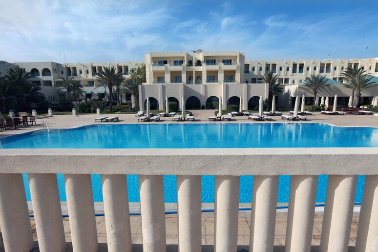 Uno degli hotel di lusso a Djerba -     RIPRODUZIONE RISERVATA