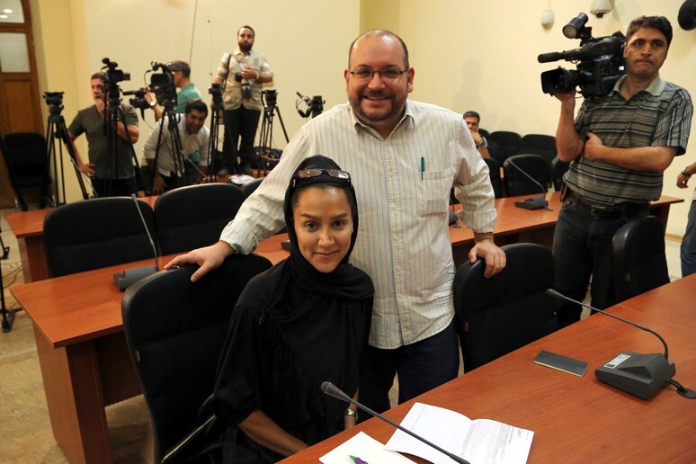 Washington post reporter on trial in Iran © ANSA/EPA