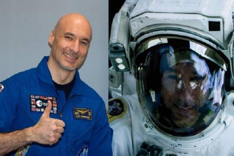 L 'astronauta dell 'Esa Luca Parmitano - RIPRODUZIONE RISERVATA