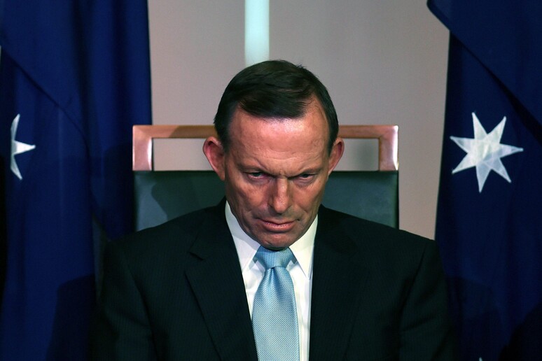 Tony Abbott © ANSA/EPA