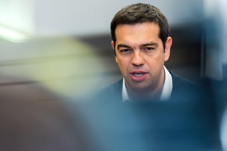 Il premier greco Alexis Tsipras © ANSA/AP