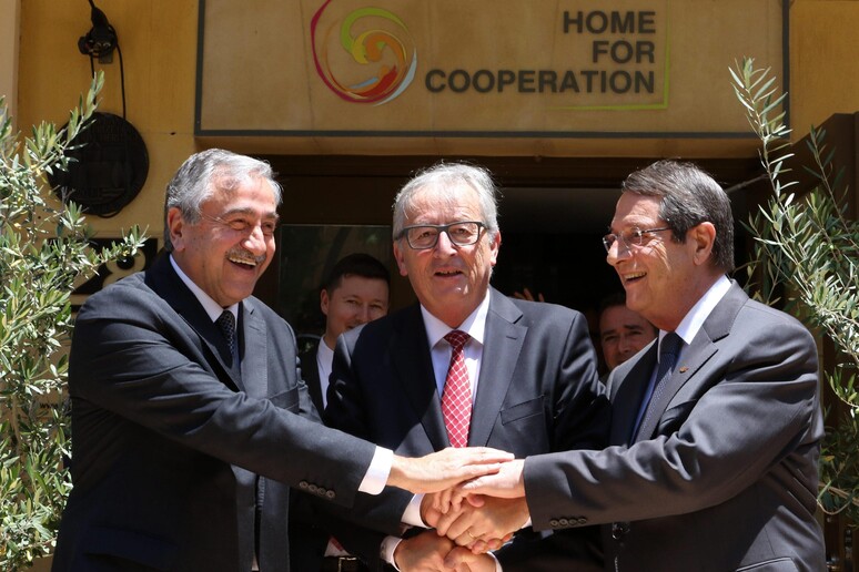 European Commission President Juncker visits Cyprus © ANSA/EPA