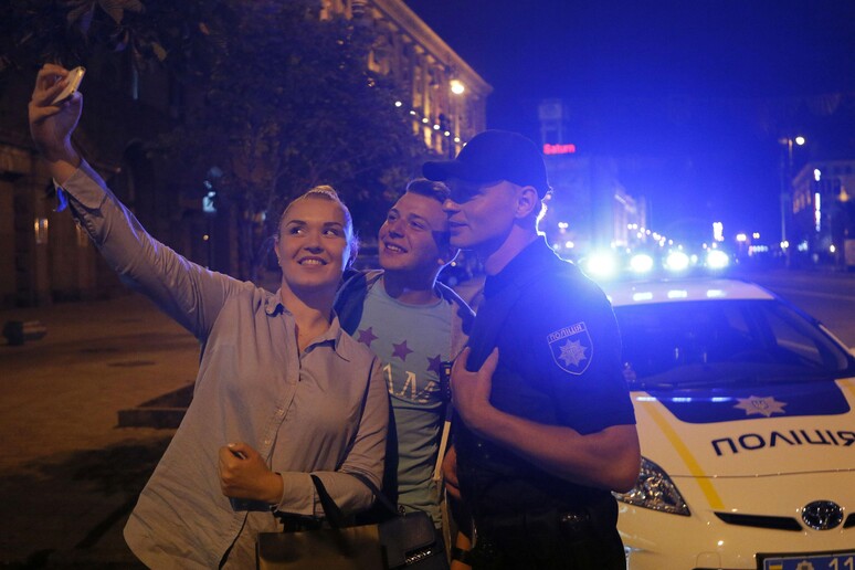 Ukraine New Police © ANSA/AP