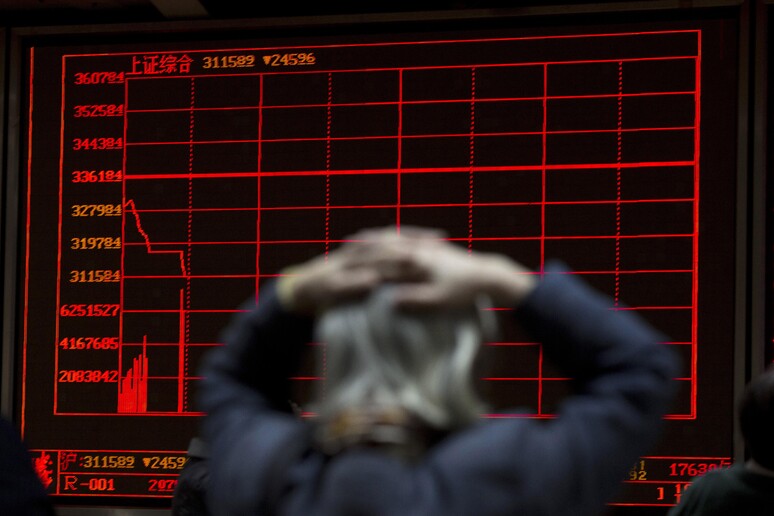 Borsa di Shanghai © ANSA/AP