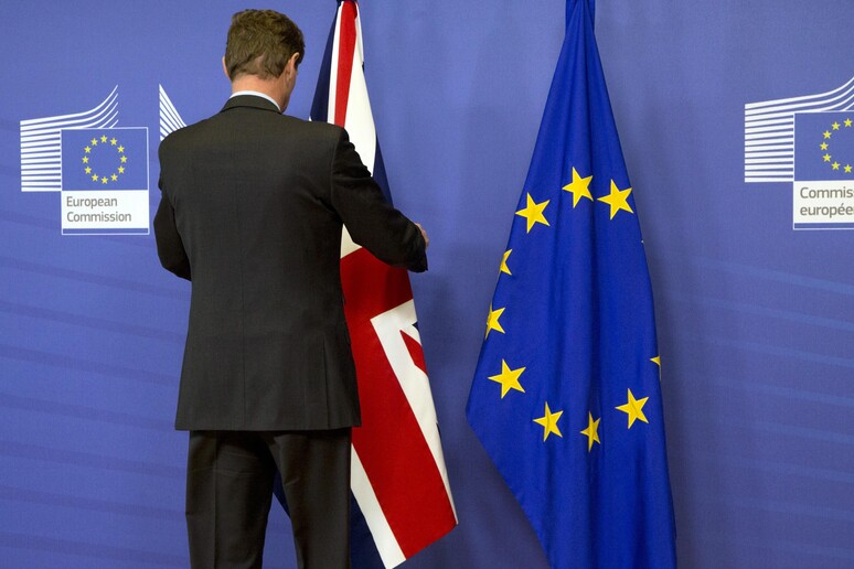 Brexit: La Gran Bretagna dice addio all 'Ue © ANSA/AP