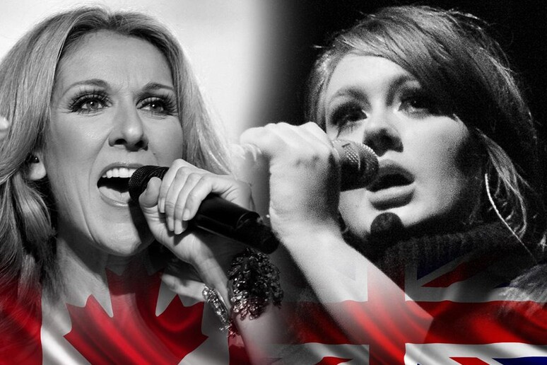 Celine Dion canta Adele - RIPRODUZIONE RISERVATA