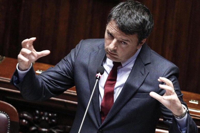 Matteo Renzi alla Camera - RIPRODUZIONE RISERVATA