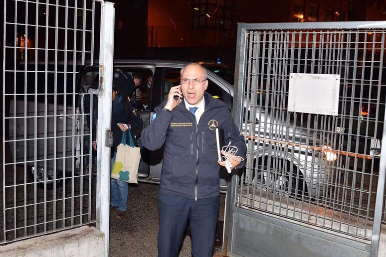 Il Capo della protezione civile Fabrizio Curcio a Rieti dopo il terremoto di oggi, 26 ottobre 2016 - RIPRODUZIONE RISERVATA