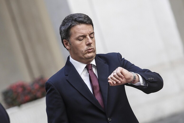 Il premier Renzi - RIPRODUZIONE RISERVATA