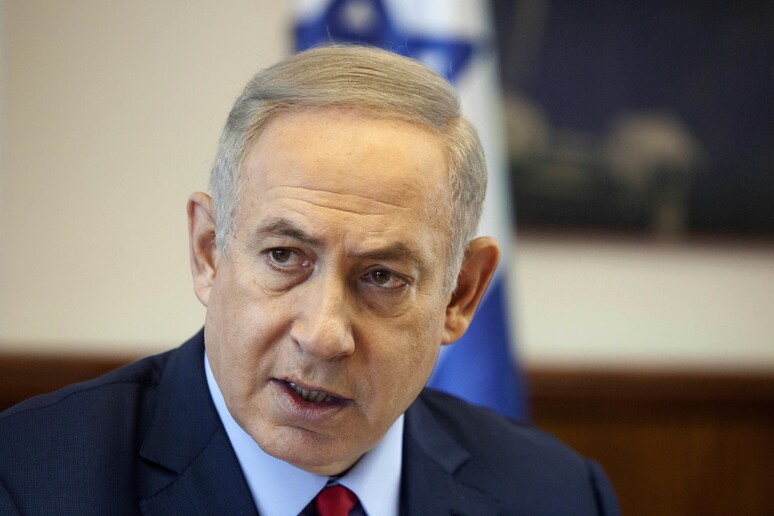 Il premier israeliano Benjamin Netanyahu © ANSA/AP