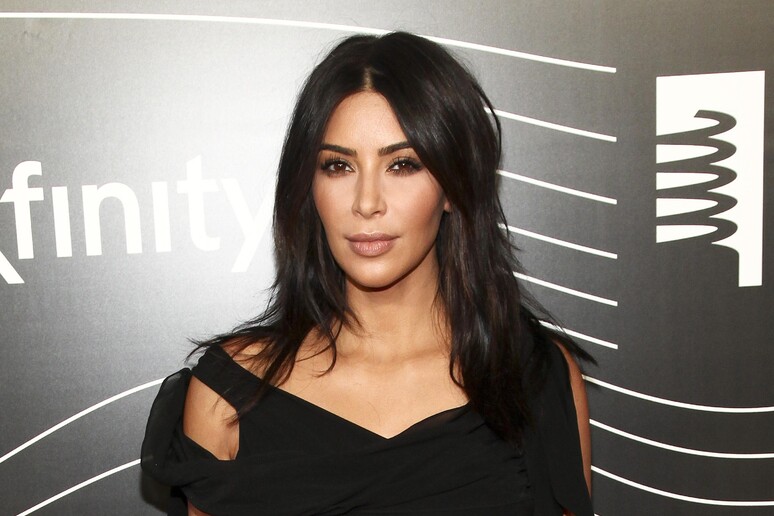 Kim Kardashian in una foto del 16 maggio 2016 a New york © ANSA/AP