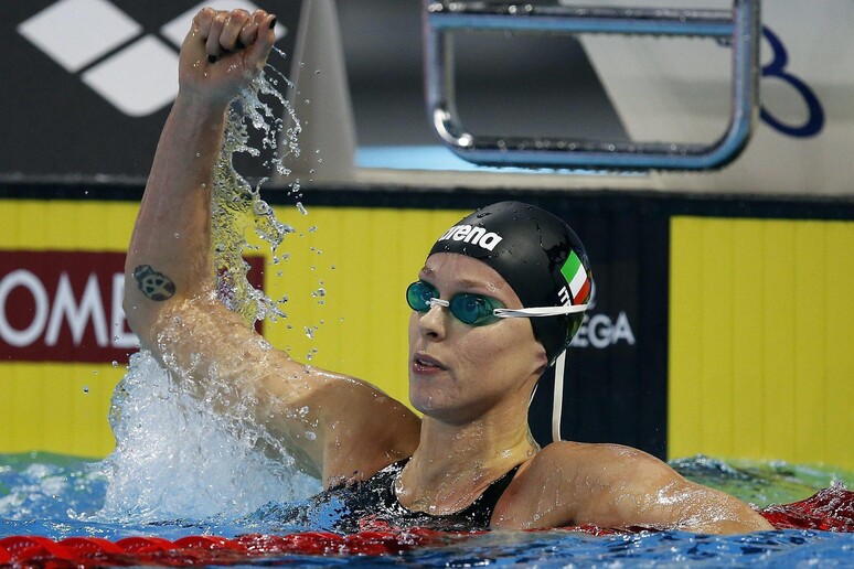 Nuoto: scontro su premio coach, è lite Pellegrini-Paltrinieri © ANSA/EPA