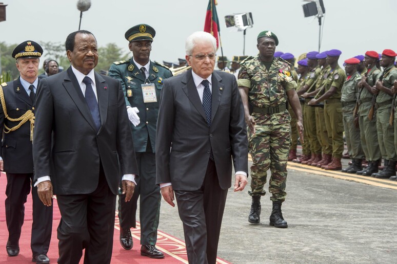 Visita del Presidente Mattarella in Camerun - RIPRODUZIONE RISERVATA