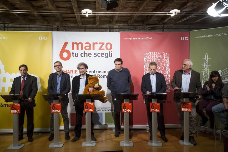 Roma: confronto candidati sindaco del centrosinistra - RIPRODUZIONE RISERVATA