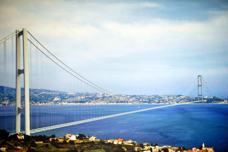 What the bridge might look like © ANSA/FRANCESCO AYA