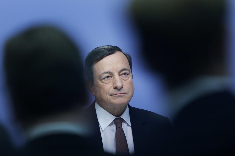 Draghi, mia nazionalit appassiona solo media tedeschi © ANSA/AP