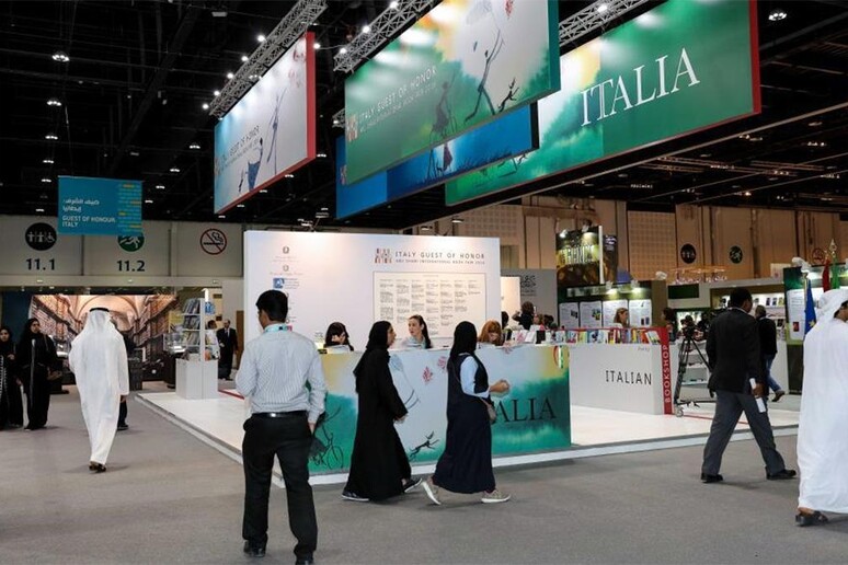 Il padiglione Italia alla Fiera del libro ad Abu Dhabi -     RIPRODUZIONE RISERVATA