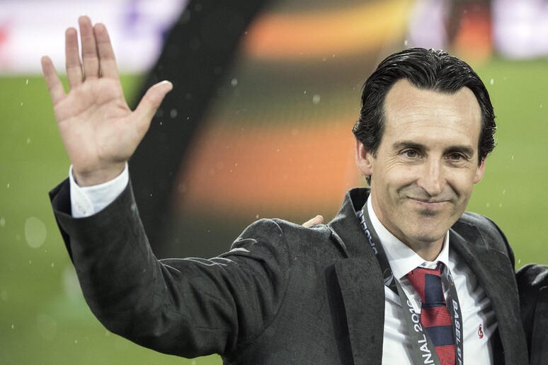 Il nuovo allenatore del Paris Saint Germain, lo spagnolo Unai Emery -     RIPRODUZIONE RISERVATA