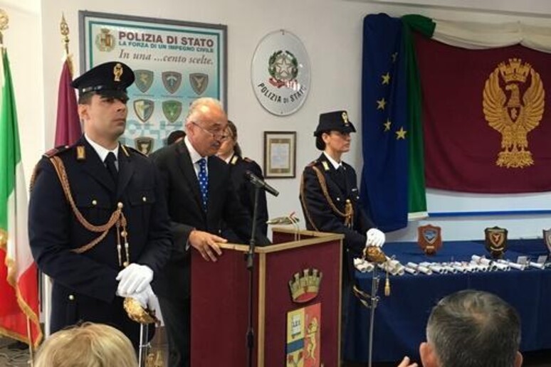 Cagliari Festa Polizia questore - RIPRODUZIONE RISERVATA