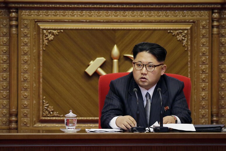 Kim Jong Un © ANSA/AP