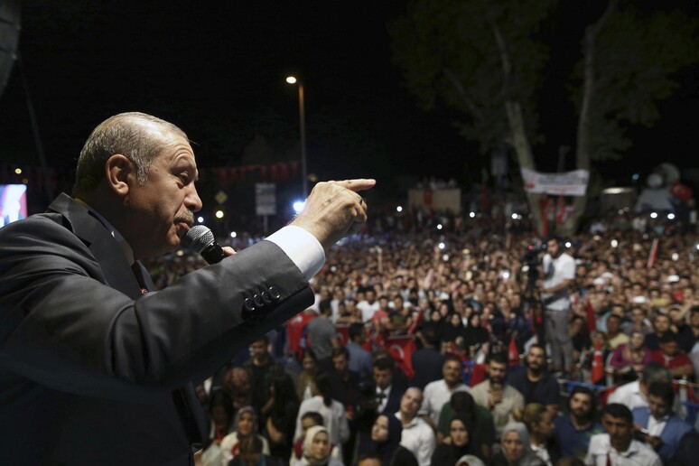 Recep Tayyip Erdogan - RIPRODUZIONE RISERVATA