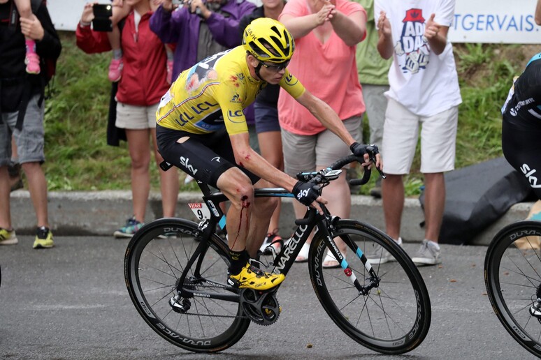 Tour de France 2016, Chris Froome fa il tris in Francia, Aru crolla © ANSA/EPA