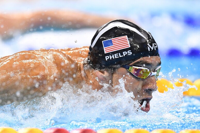 Michael Phelps, che vinse otto medaglie d'oro alle Olimpiadi del 2008 a Pechino