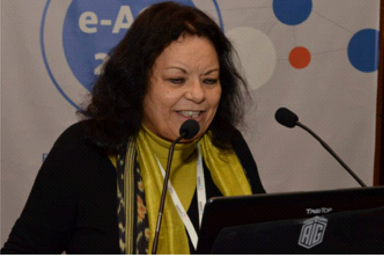 La scienziata tunisina Oum Kalthoum Ben Hassine, vincitrice del Prix Rammal 2015 -     RIPRODUZIONE RISERVATA