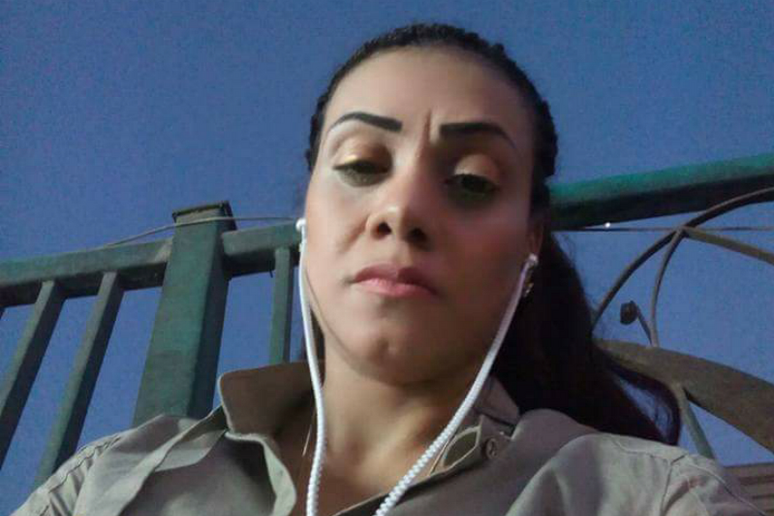 Hind Wajih, la prima bodyguard donna egiziana (dal suo profilo facebook) - RIPRODUZIONE RISERVATA