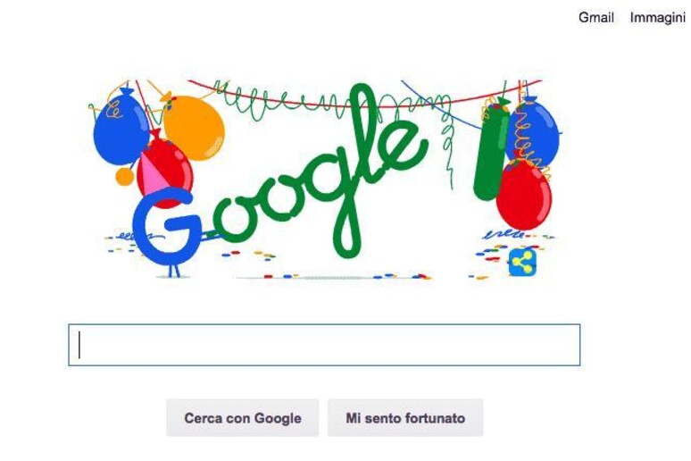 il doodle Google sulla homepage del motore di ricerca. - RIPRODUZIONE RISERVATA