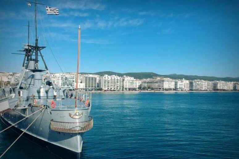 La nave Averof, da ieri a Salonicco -     RIPRODUZIONE RISERVATA