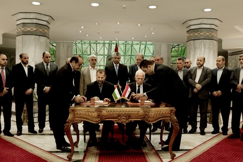 Hamas, raggiunto accordo di riconciliazione con Fatah © ANSA/AP