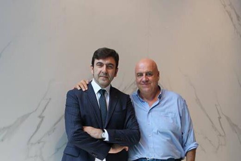 Il top manager Graziano Verdi (a sinistra) con Alberto Forchielli - RIPRODUZIONE RISERVATA