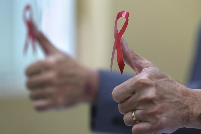 Aids: Usa, sì a prima terapia con soli due medicinali © ANSA/AP
