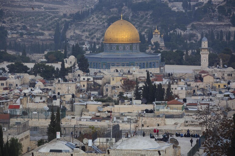 Gerusalemme in una foto d 'archivio © ANSA/AP