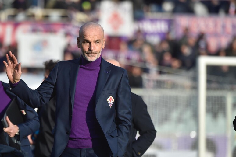 Il tecnico della Fiorentina Pioli - RIPRODUZIONE RISERVATA