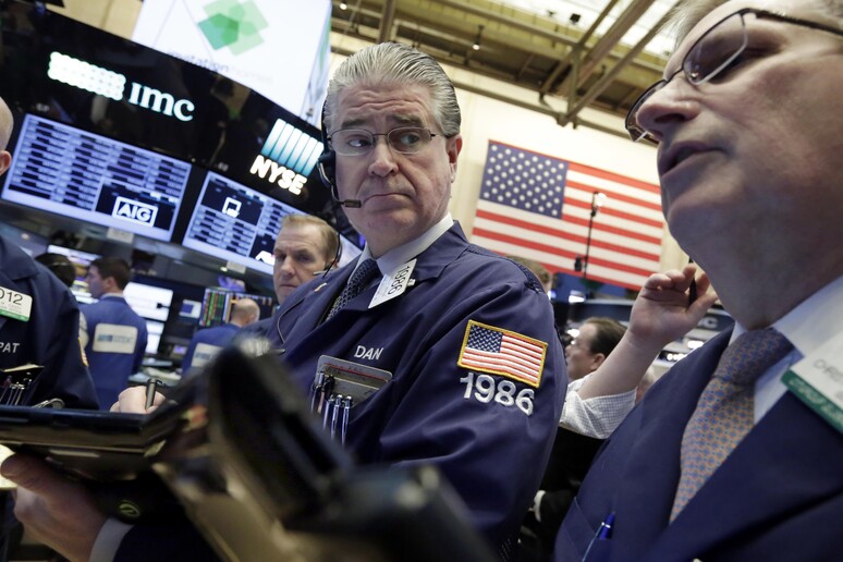 Borsa: Wall Street apre positiva, Dj +0,40%, Nasdaq +0,68% © ANSA/AP