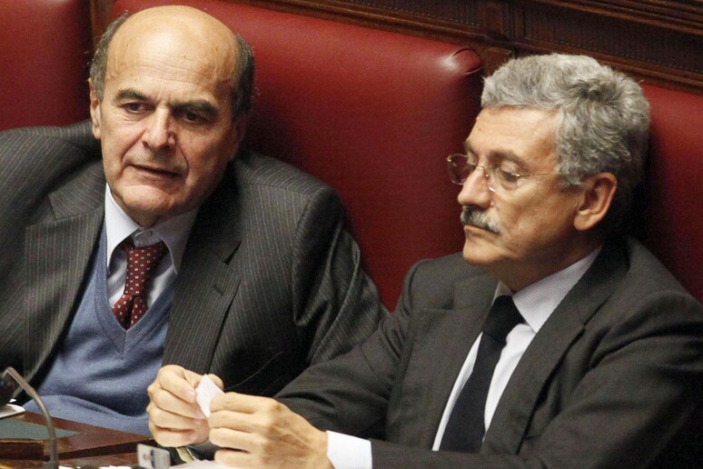 Pierluigi Bersani e Massimo D 'Alema (archivio) - RIPRODUZIONE RISERVATA