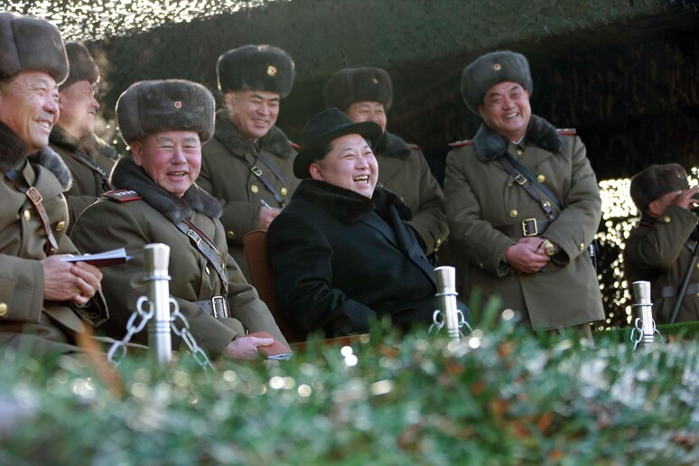 Kim Jong-un © ANSA/EPA