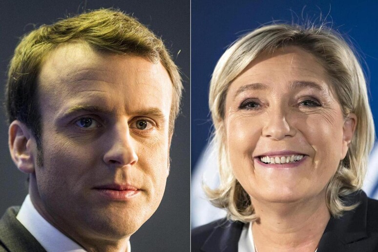 Emmanuel Macron e Marine Le Pen - RIPRODUZIONE RISERVATA