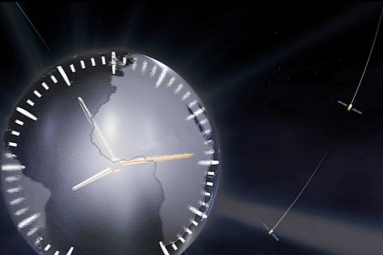 I satelliti europei Galileo opereranno come un grande orologio planetario (fonte: ESA) - RIPRODUZIONE RISERVATA